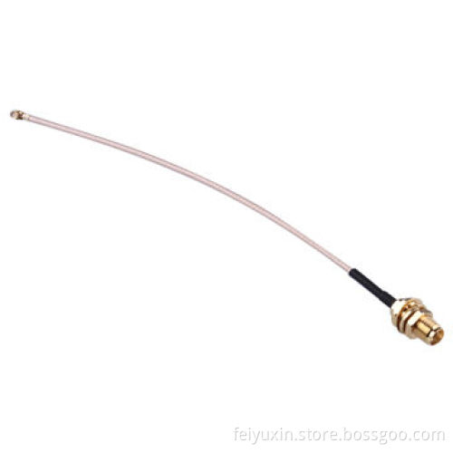 SMA Female to I-PEX, RG178 Cable, L=100mmNew